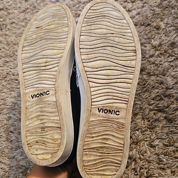 Black and Gray Slip-On Sneakers - Picture 6 of 6